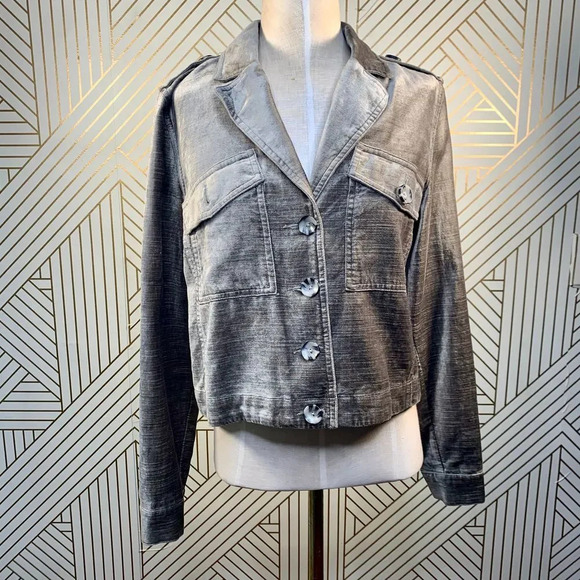 CAbi Sunday Topper‎ Velvet Jacket Style 3377 - Picture 2 of 12